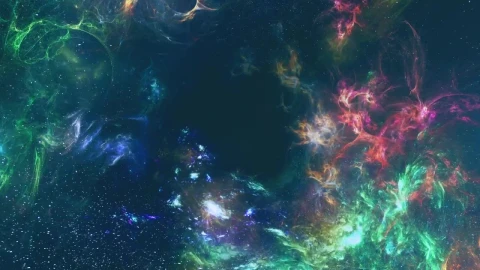 Free Video Stock touring the bright multicolored cosmos Live Wallpaper - Free Live Wallpaper