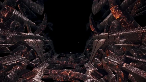 Free Video Stock touring the interior of an alien ship Live Wallpaper - Free Live Wallpaper