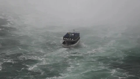 Free Video Stock tourist boat at niagara falls Live Wallpaper - Free Live Wallpaper