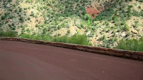 Free Video Stock tourists driving through a national park Live Wallpaper - Free Live Wallpaper