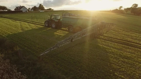 Free Video Stock tractor preparing to spray a field Live Wallpaper - Free Live Wallpaper