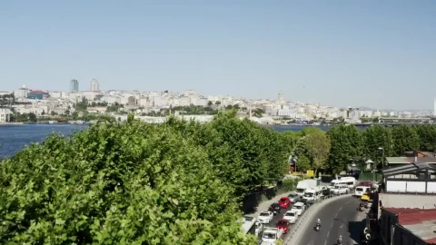 Free Video Stock traffic by a small dock Live Wallpaper - Free Live Wallpaper