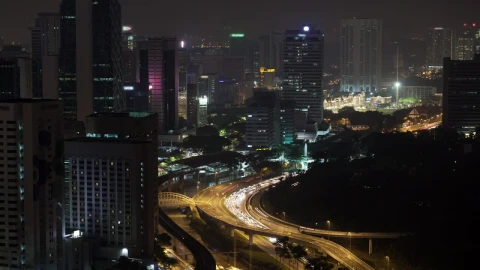 Free Video Stock traffic heading away from kuala lumpur Live Wallpaper - Free Live Wallpaper