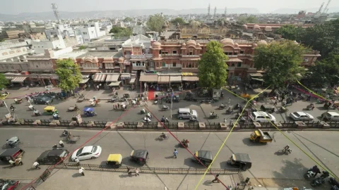 Free Video Stock traffic in indian city Live Wallpaper - Free Live Wallpaper