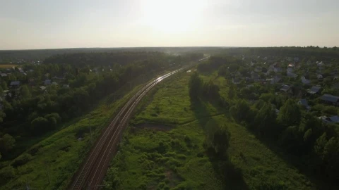 Free Video Stock train heading through rural landscape Live Wallpaper - Free Live Wallpaper