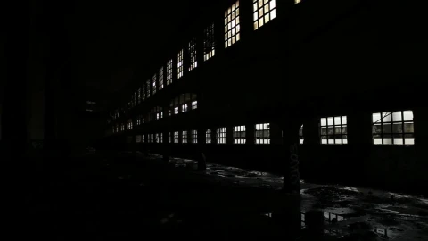 Free Video Stock train passing outside an abandoned factory Live Wallpaper - Free Live Wallpaper