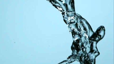 Free Stock Video Water Falling And A Blue Background Live Wallpaper - Free Live Wallpaper