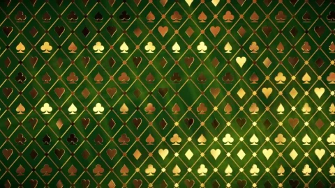Free Stock Video Wall With Golden Poker Concept In Casino Live Wallpaper - Free Live Wallpaper