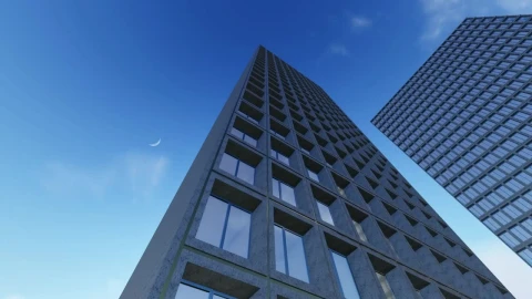 Free Stock Video Walk The Outline Of A Building From Bottom To Top Live Wallpaper - Free Live Wallpaper
