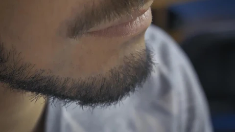 Free Stock Video Vlogger Testing A Lapel Mic On His Neck Live Wallpaper - Free Live Wallpaper