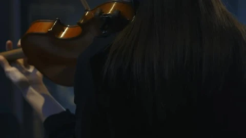 Free Stock Video Violinist Playing A Sheet Music In A Recording Studio Live Wallpaper - Free Live Wallpaper