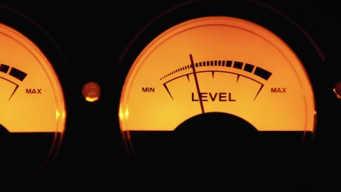 Free Stock Video Vintage Dial Indicators Of Sound Levels Live Wallpaper - Free Live Wallpaper