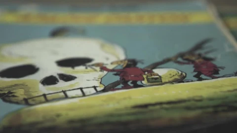 Free Stock Video Vintage Comic Strip Of A Cowboy Live Wallpaper - Free Live Wallpaper