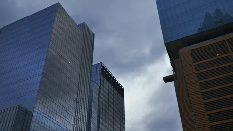 Free Stock Video View To The Tall Buildings In The City From The Live Wallpaper - Free Live Wallpaper
