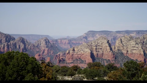 Free Stock Video View Of The Stone Hills Of Sedona Live Wallpaper - Free Live Wallpaper