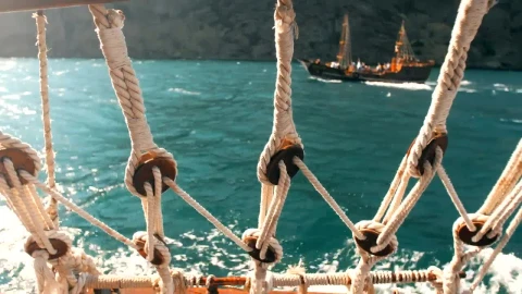 Free Stock Video View From The Ship Sailing In The Sea Live Wallpaper - Free Live Wallpaper