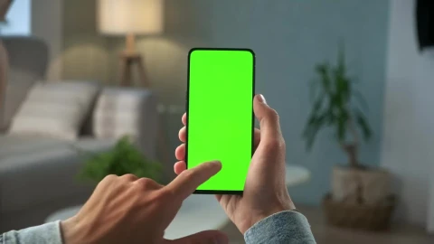 Free Stock Video Vertical Cellphone With A Chroma Key Screen Live Wallpaper - Free Live Wallpaper