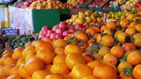 Free Stock Video Various Fruits In The Street Market Live Wallpaper - Free Live Wallpaper