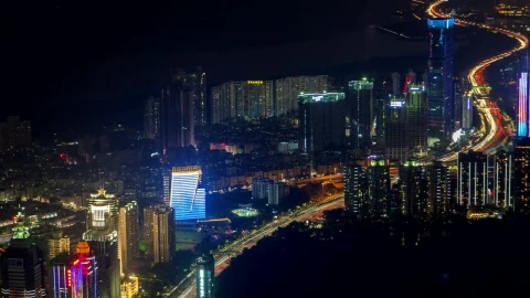 Free Stock Video Urban City Scape Of Shenzhen Live Wallpaper - Free Live Wallpaper