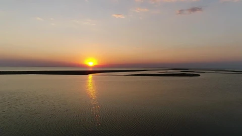 Free Stock Video Unusual Islands In Sea At Sunset Live Wallpaper - Free Live Wallpaper