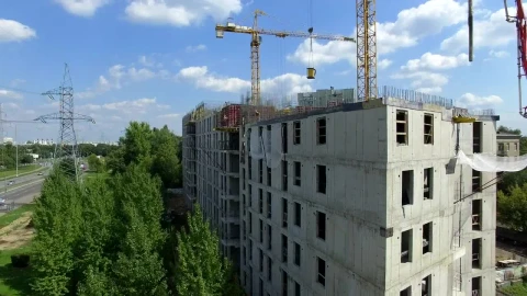 Free Stock Video Unfinished Apartment Buildings Live Wallpaper - Free Live Wallpaper