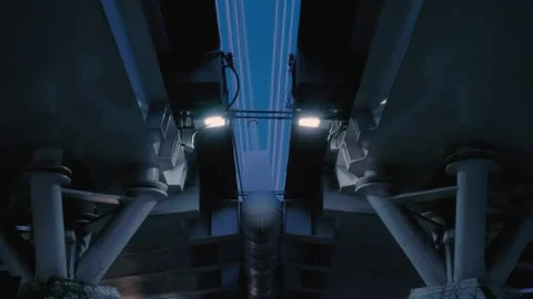 Free Stock Video Under A Peripheral Road With Two Avenues On The Sides Live Wallpaper - Free Live Wallpaper