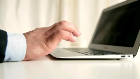 Free Stock Video Typing On A Computer After Thinking The Words Live Wallpaper - Free Live Wallpaper