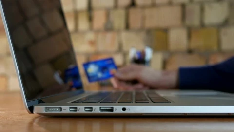 Free Stock Video Typing Bank Details On A Laptop Live Wallpaper - Free Live Wallpaper