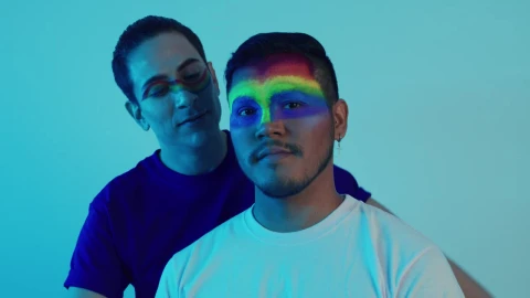 Free Stock Video Two Lgbt Men Hugging Live Wallpaper - Free Live Wallpaper
