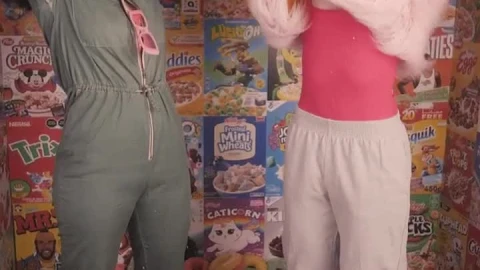 Free Stock Video Two Girls Having Fun With Toy Hoops Cereal Live Wallpaper - Free Live Wallpaper