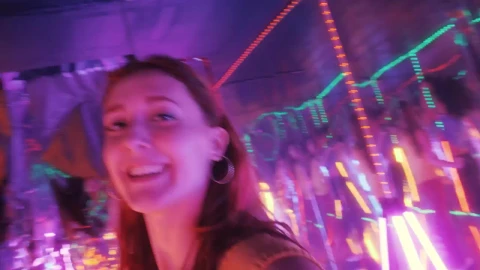 Free Stock Video Two Girls Having Fun In A Nightclub Live Wallpaper - Free Live Wallpaper