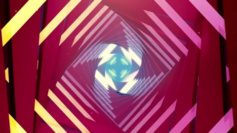Free Stock Video Twinkling Light Frames Red Tunnel Live Wallpaper - Free Live Wallpaper