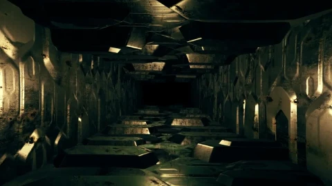 Free Stock Video Tunnel With Metal Hexagonal Shapes D Render Live Wallpaper - Free Live Wallpaper