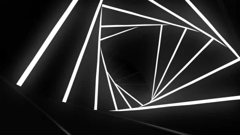 Free Stock Video Tunnel Of Triangles Lighting Up Live Wallpaper - Free Live Wallpaper