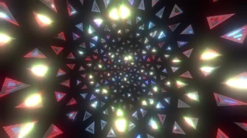 Free Stock Video Triangular Mirrors Surface Rotating And Flashing Live Wallpaper - Free Live Wallpaper