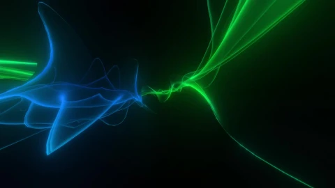 Free Stock Video Traveling Inside A Torus With Green And Red Lights Live Wallpaper - Free Live Wallpaper