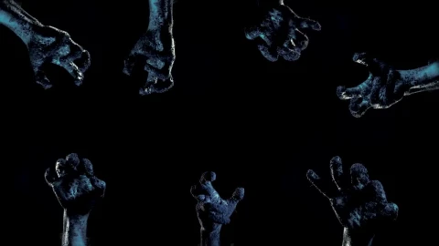 Free Stock Video Zombie Hands In The Dark Title Video Live Wallpaper - Free Live Wallpaper