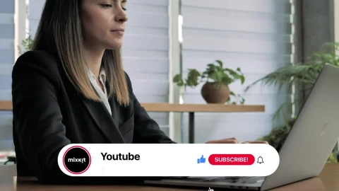 Free Stock Video Youtube Banner With Logo And Buttons Live Wallpaper - Free Live Wallpaper