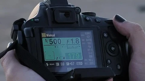Free Stock Video Young Photographer Setting Up His Camera Outdoors Live Wallpaper - Free Live Wallpaper
