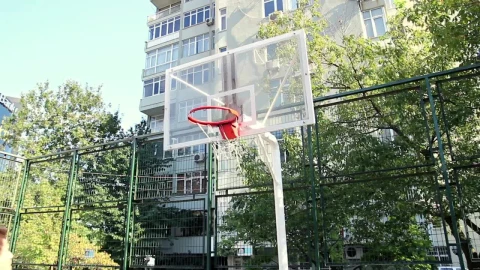 Free Stock Video Young Man Playing Basketball In A Park Live Wallpaper - Free Live Wallpaper