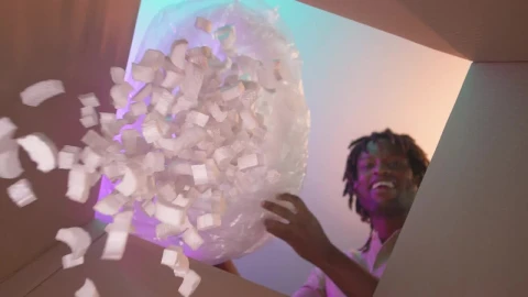 Free Stock Video Young Man Filling A Stuffing Box For Packing Live Wallpaper - Free Live Wallpaper