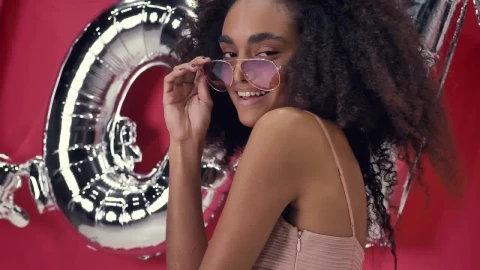 Free Stock Video Young Happy Woman Smiling Into Lens On Valentines Day Live Wallpaper - Free Live Wallpaper