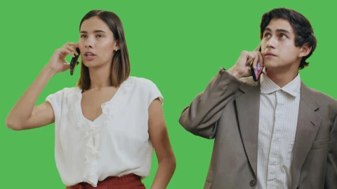 Free Stock Video Young Entrepreneurs On Phone Call Live Wallpaper - Free Live Wallpaper