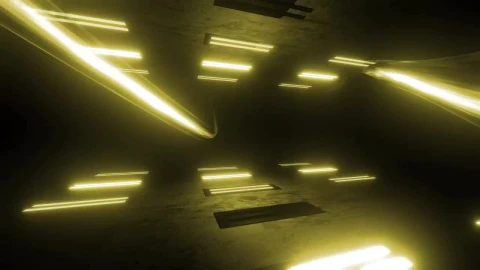 Free Stock Video Yellow Light Beams Bouncing Off In D Live Wallpaper - Free Live Wallpaper