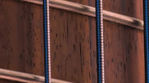 Free Stock Video Wooden Neck Of An Electric Bass Closeup Live Wallpaper - Free Live Wallpaper