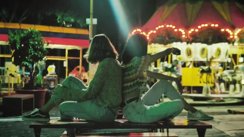 Free Stock Video Women In An Amusement Park Live Wallpaper - Free Live Wallpaper