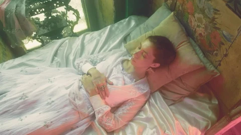 Free Stock Video Woman Resting On The Bed Live Wallpaper - Free Live Wallpaper