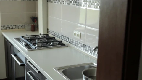 Free Stock Video Woman Preparing A Soup In Her Kitchen Live Wallpaper - Free Live Wallpaper