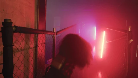 Free Stock Video Woman Hiding In A Laser Tag Battle Live Wallpaper - Free Live Wallpaper