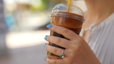 Free Stock Video Woman Enjoying A Chocolate Drink Live Wallpaper - Free Live Wallpaper